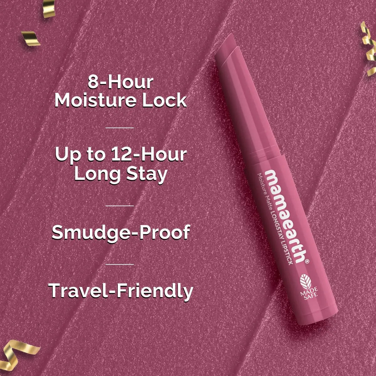 Moisture Matte Longstay Lipstick Pack Of 3 Minis - Nude Perfection (0.7 Gm Each)