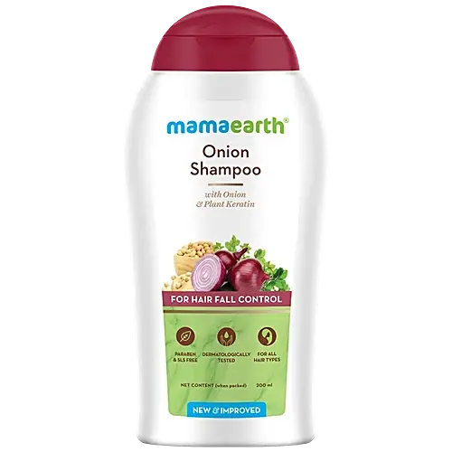 Mamaearth Onion Shampoo For Hair Regrowth