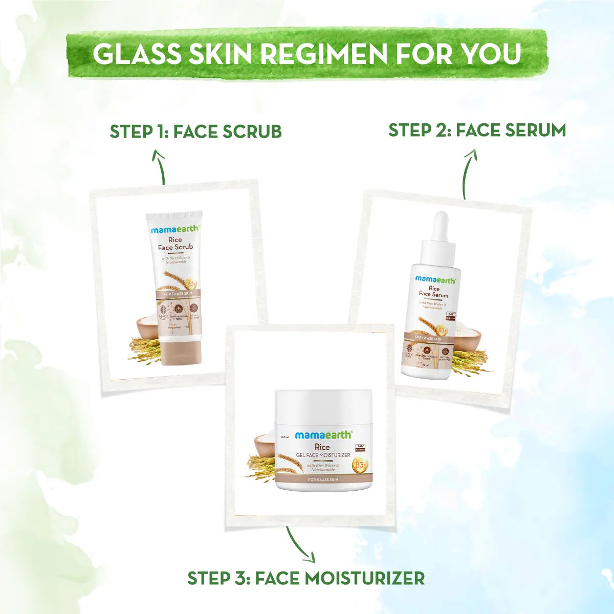 Mamaearth Rice Face Scrub 100 gm