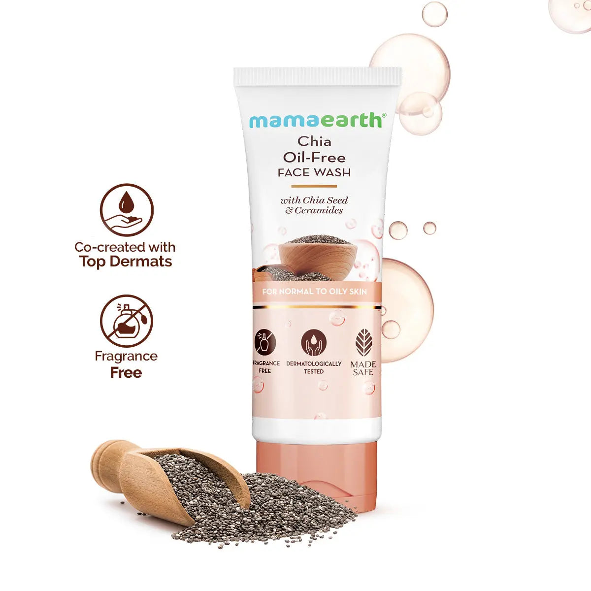 Chia Oil-Free Face Wash