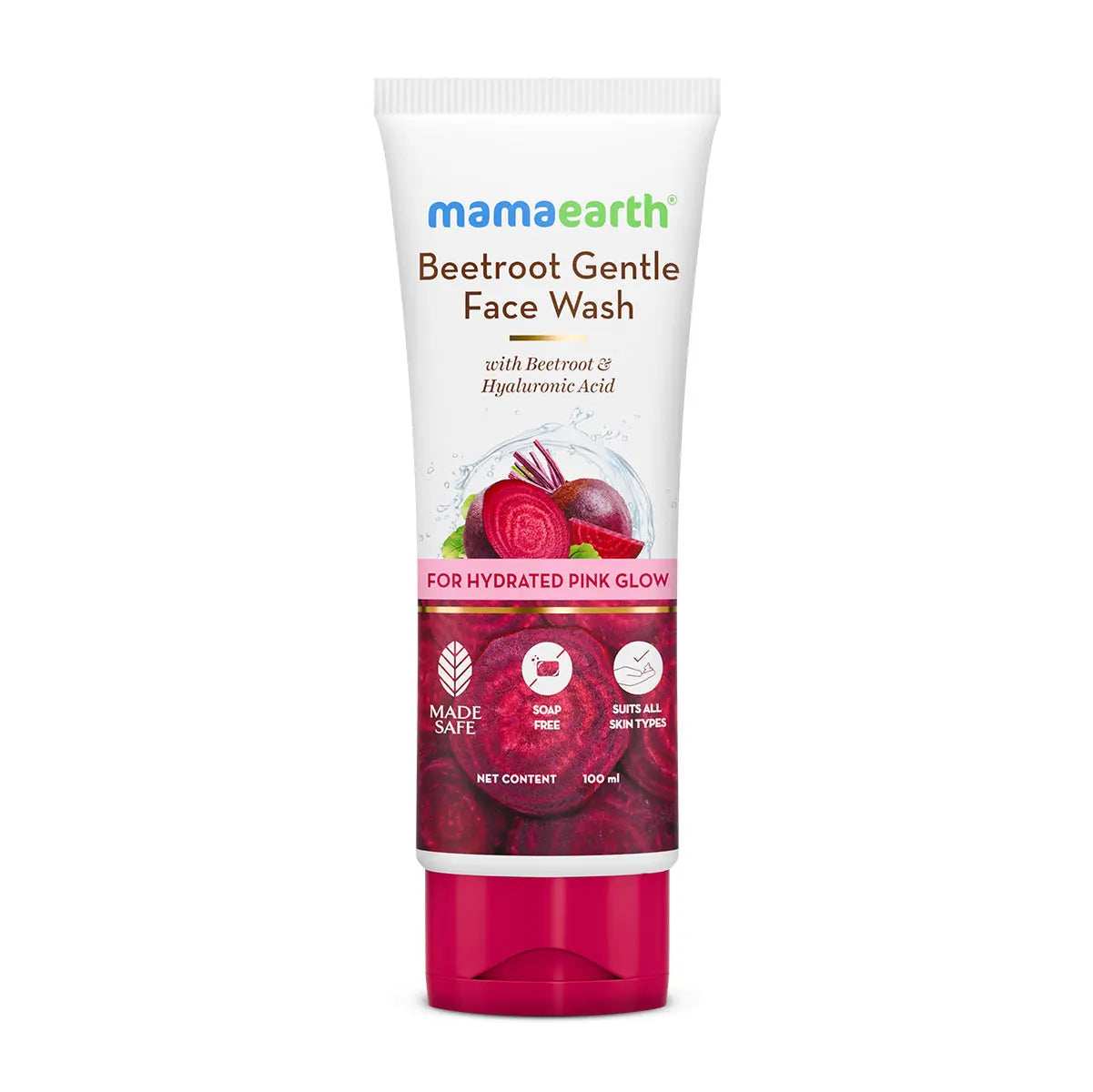 Mamaearth Beetroot Gentle Face Wash 100 ml