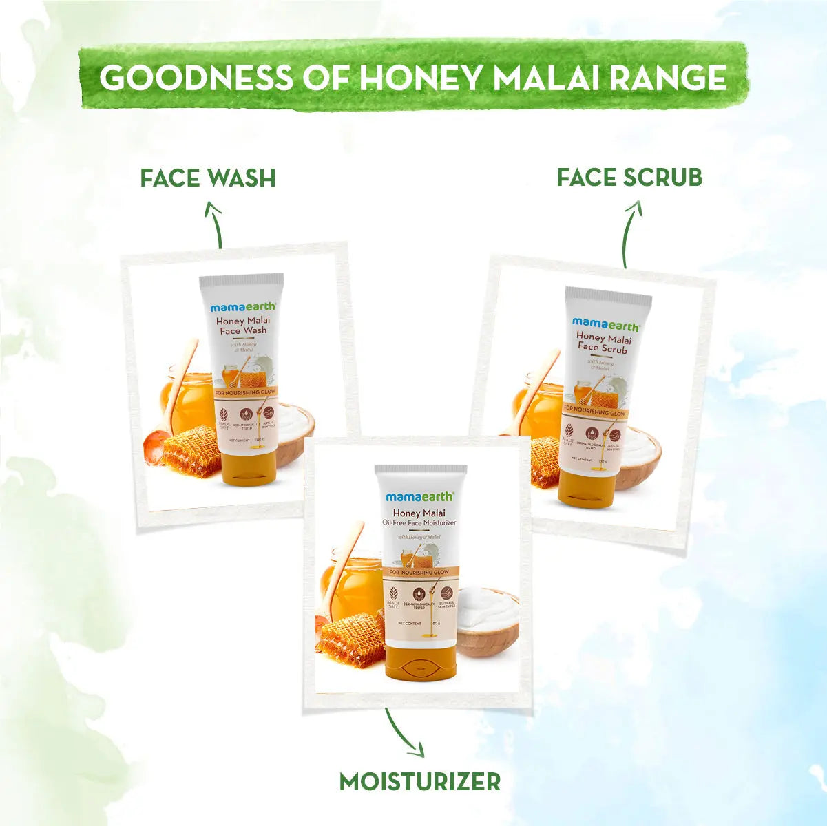 Mamaearth Honey Malai Face Wash 100 ml
