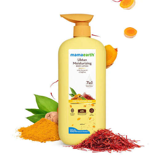 Mamaearth Ubtan Moisturizing Body Lotion