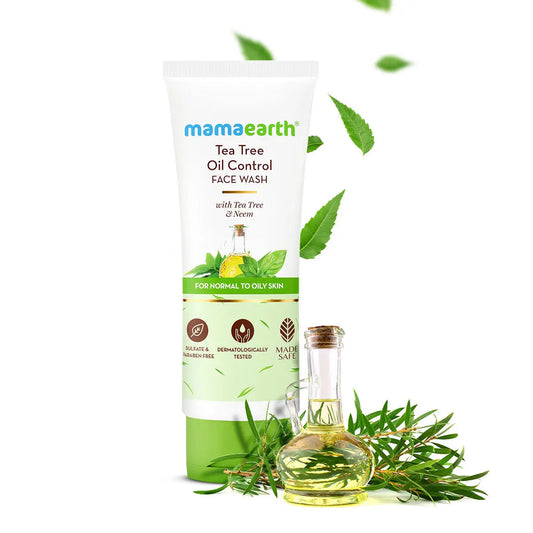 Mamaearth Tea Tree Facewash for acne & pimples