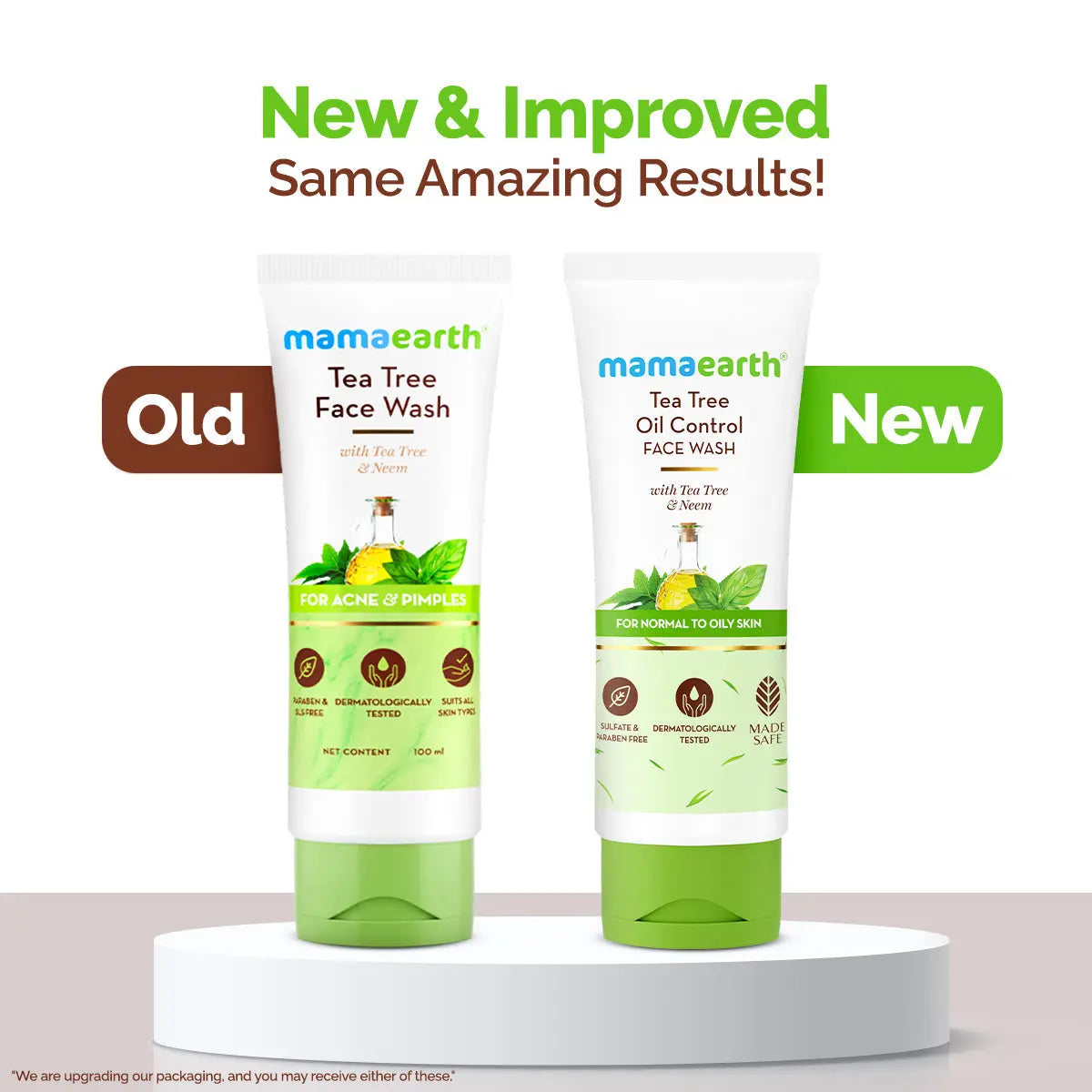 Mamaearth Tea Tree Facewash for acne & pimples