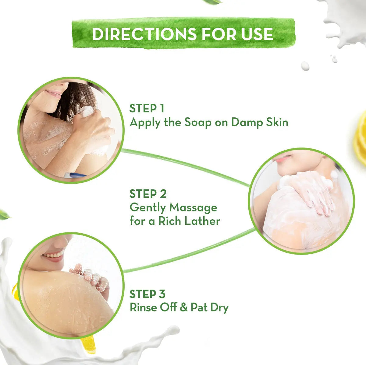 Mamaearth Vitamin C Moisturizing Lotion Soap Single Pack with 4 Soaps,125 g Each