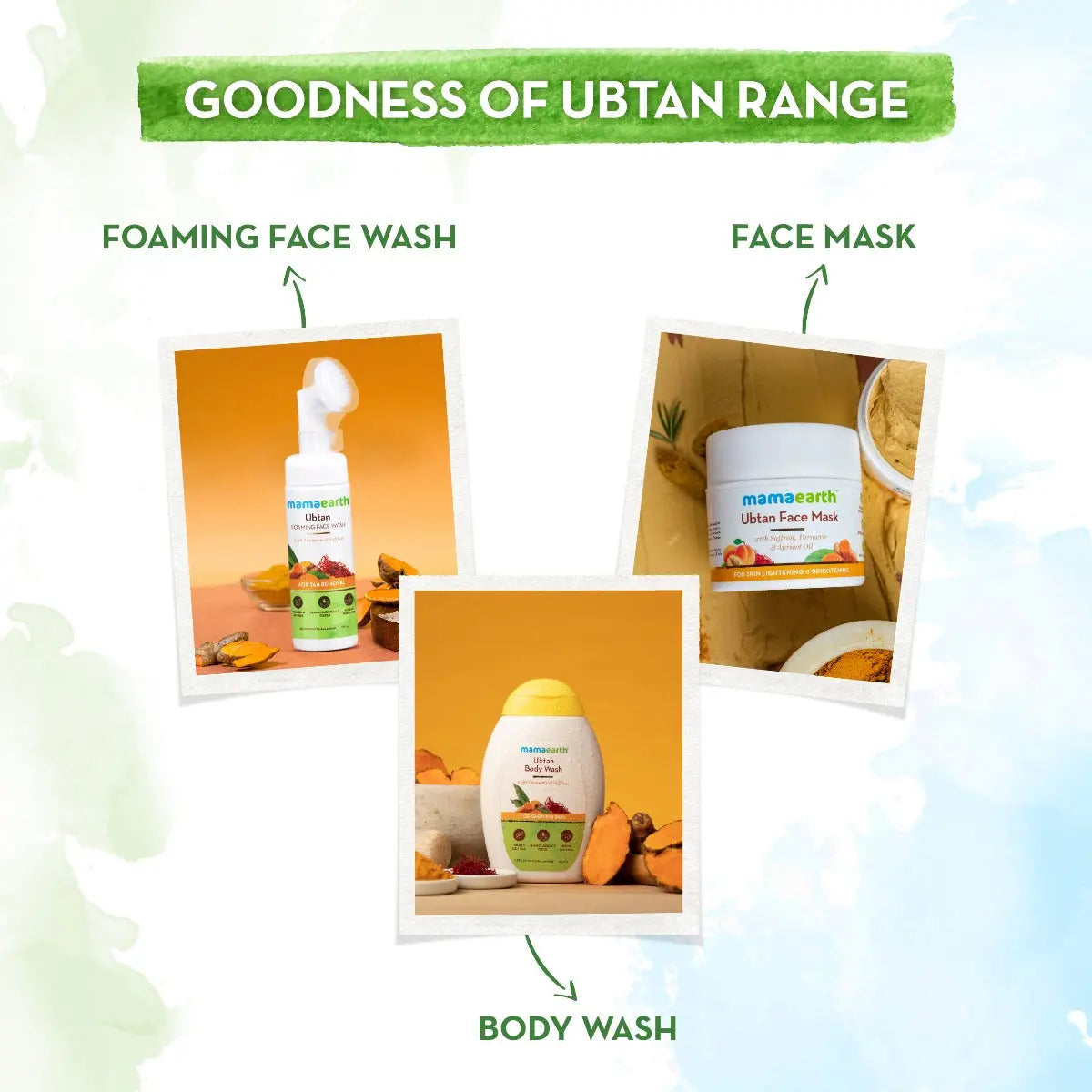 Mamaearth Ubtan Foaming Face Wash 150 ml