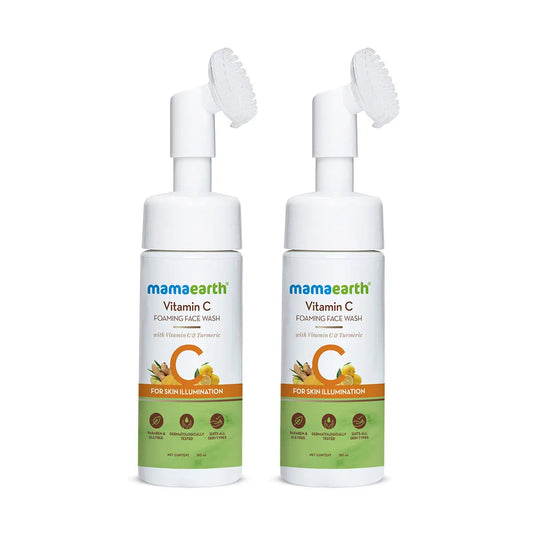 Vitamin C Foaming Face Wash - 150 ml Pack Of 2