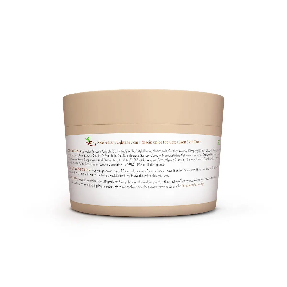 Rice Dewy Bright Face Pack
