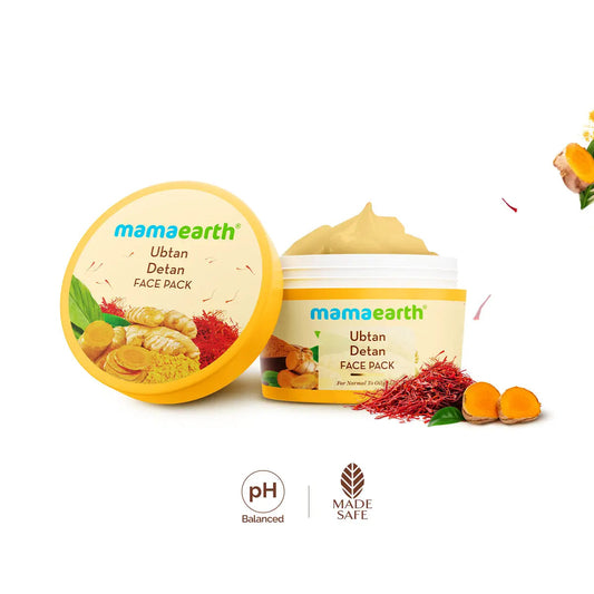 Ubtan Detan Face Pack for Tan Removal & Brighter Skin Glow