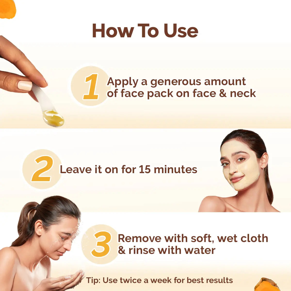 Ubtan Detan Face Pack for Tan Removal & Brighter Skin Glow