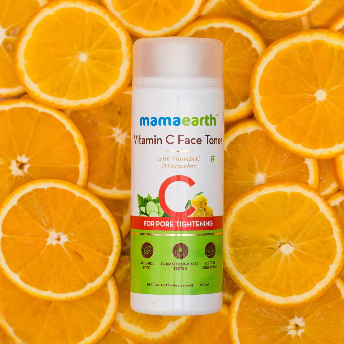 Vitamin C Face Toner With Vitamin C & Cucumber For Pore Tightening