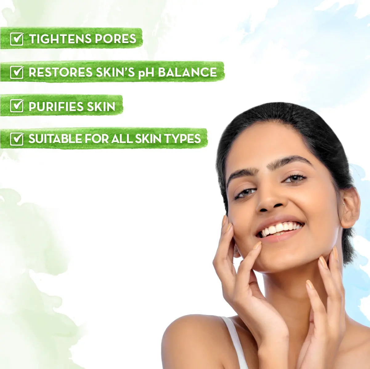 Vitamin C Face Toner With Vitamin C & Cucumber For Pore Tightening
