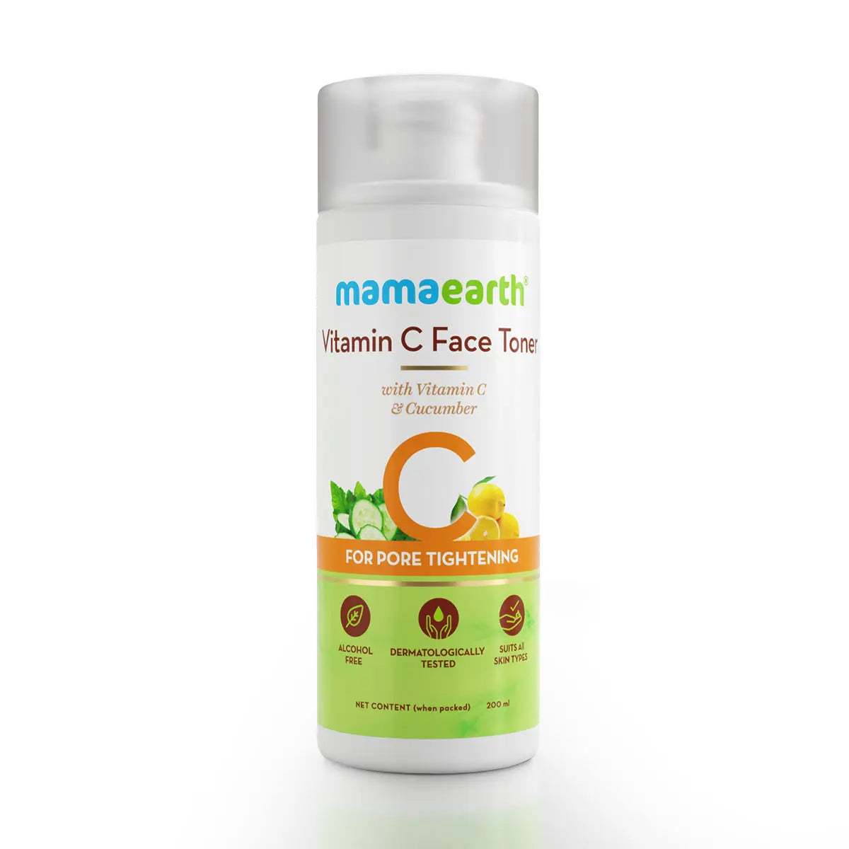 Vitamin C Face Toner With Vitamin C & Cucumber For Pore Tightening