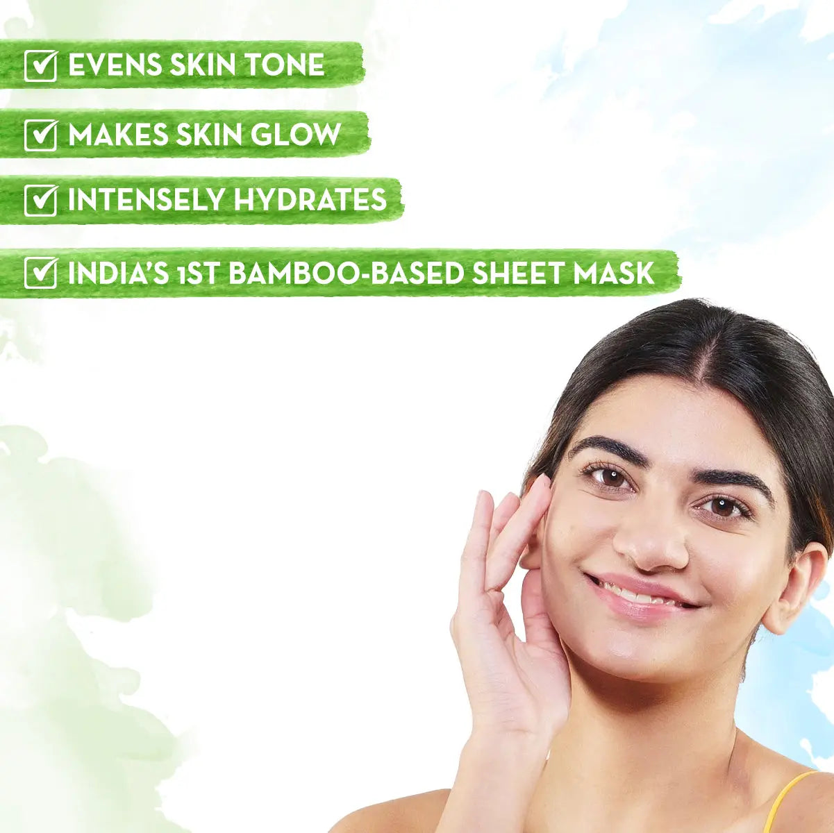 Ubtan Bamboo Sheet Mask