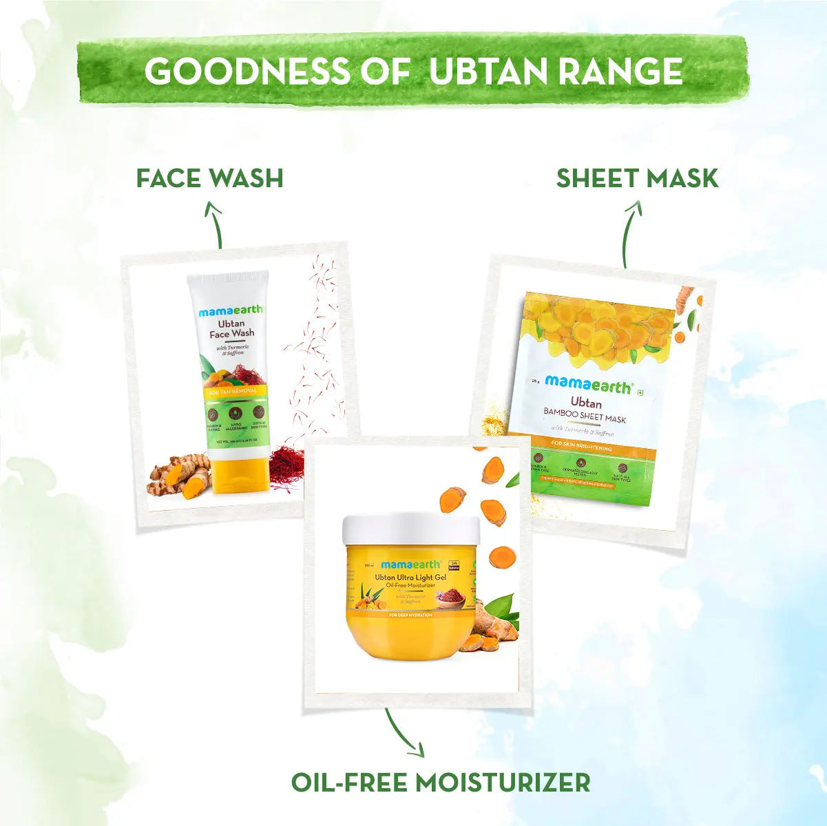 Ubtan Bamboo Sheet Mask
