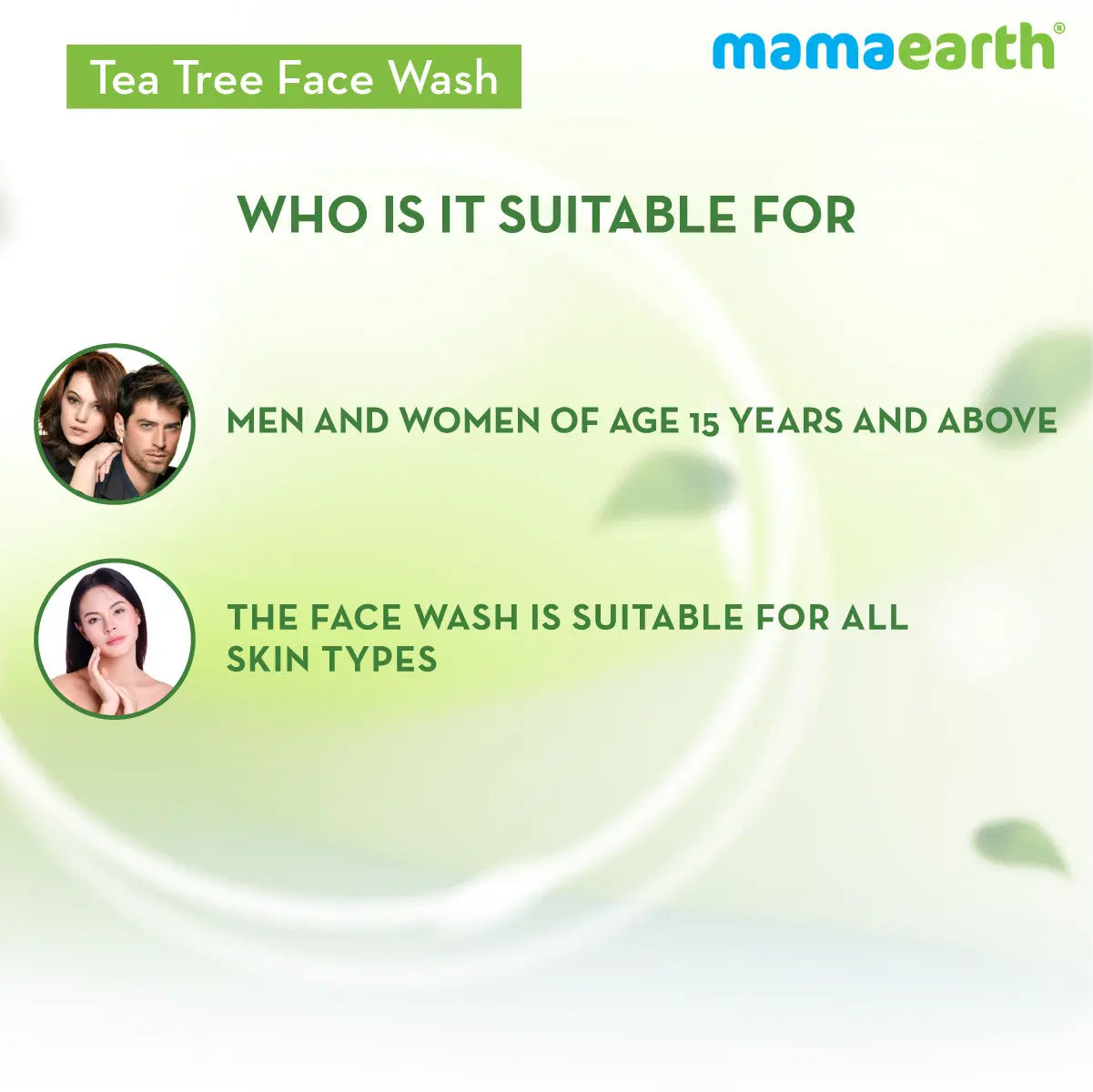 Mamaearth Tea Tree Face wash For Acne & Pimples 250 ml