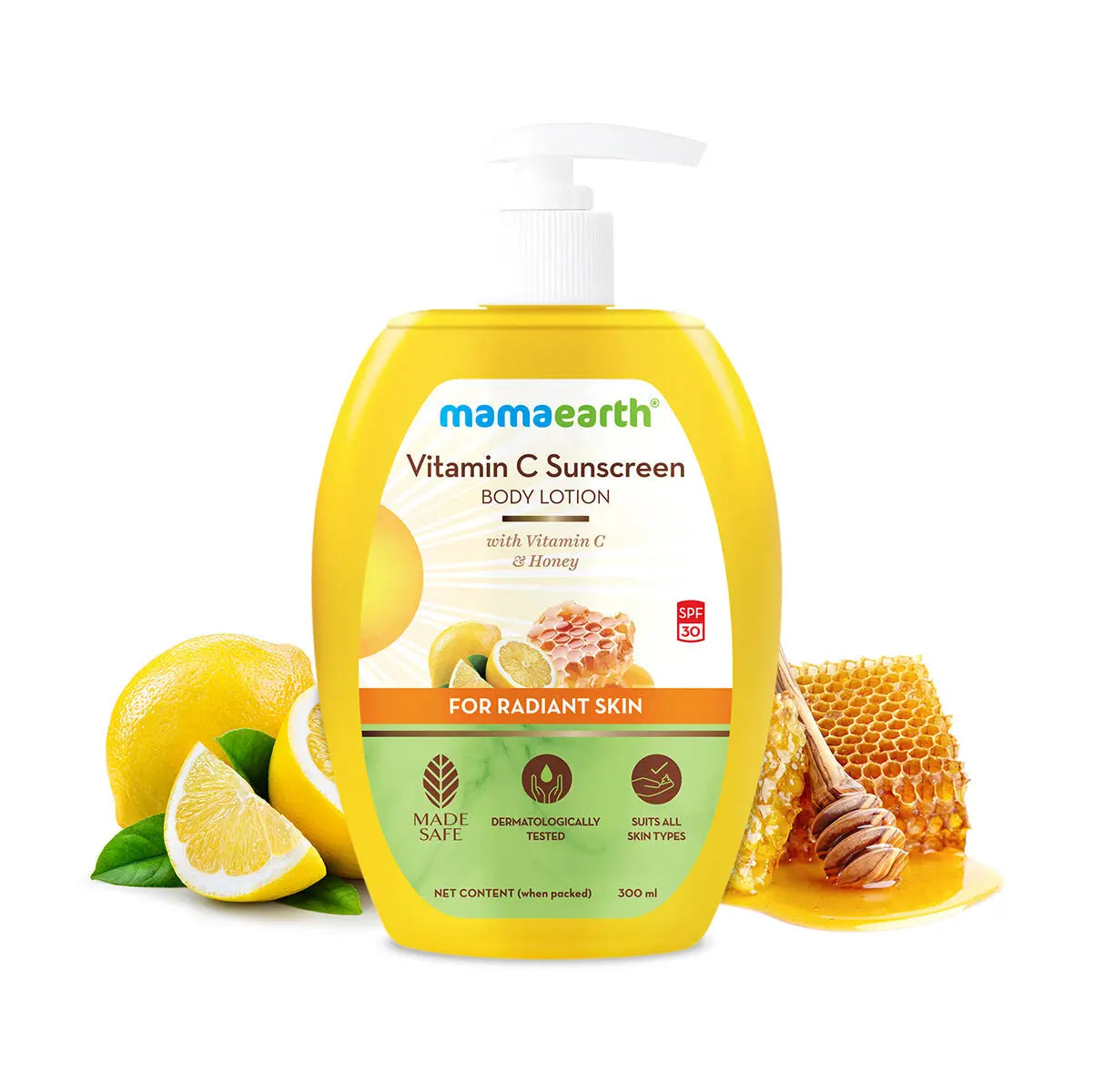 Mamaearth Vitamin C Sunscreen Body Lotion 300 ml