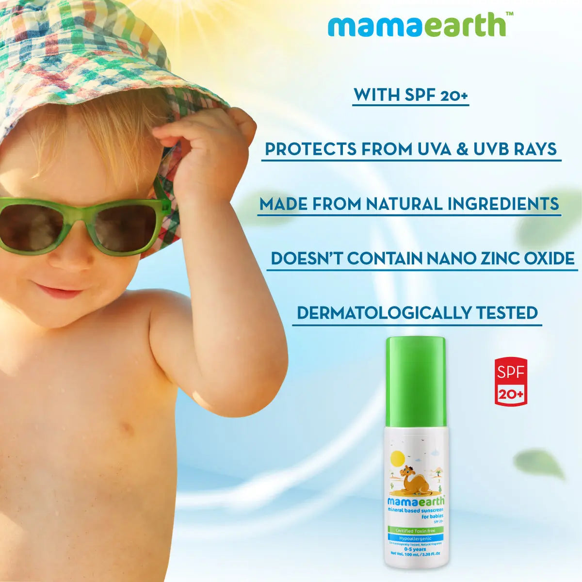 Mamaearth Mineral Based Sunscreen