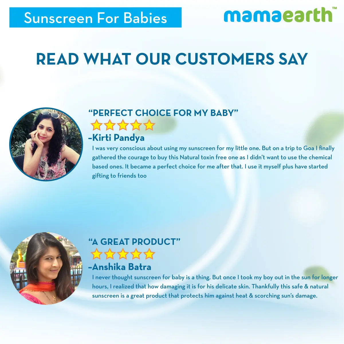 Mamaearth Mineral Based Sunscreen