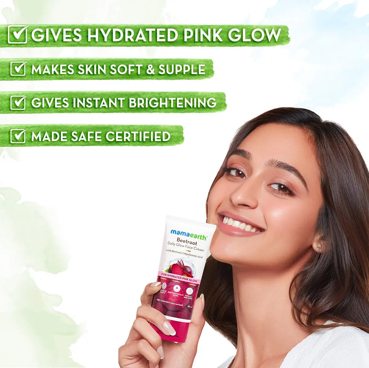 Mamaearth Beetroot Daily Glow face Cream 80 gm