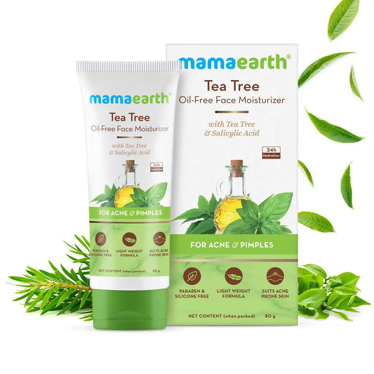 Mamaearth Tea Tree Oil-Free Face Moisturizer 80 gm
