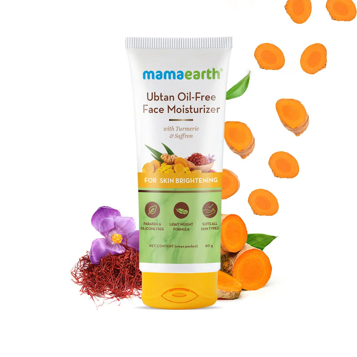 Mamaearth Ubtan Oil-Free Face Moisturizer 80 g