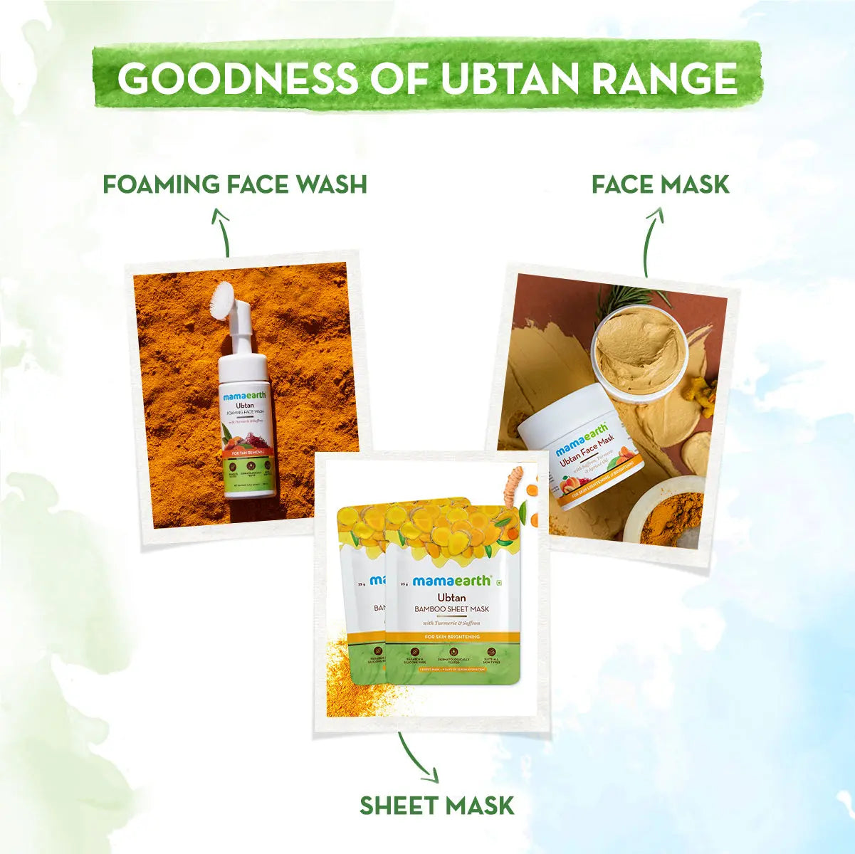 Mamaearth Ubtan Oil-Free Face Moisturizer 80 g