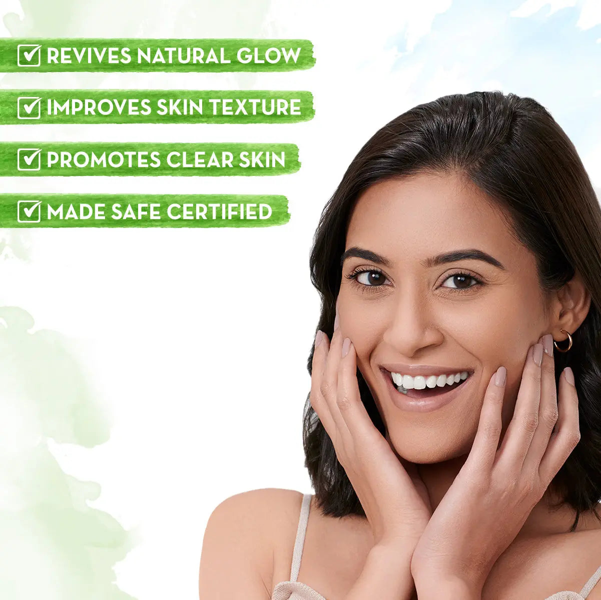 Ubtan Facial Kit with 6 Products for Every Skincare Step-10ml Each